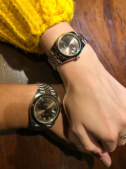 Tanaka şi iubita lui au fiecare câte un Rolex