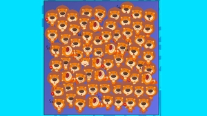 Iluzie optică virală | Găsiți vulpea infiltrată printre urși!