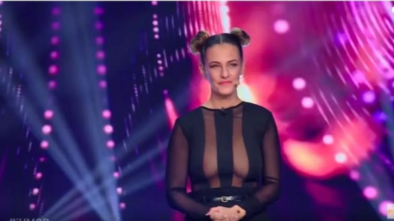 Ștefania de la iUmor își asumă totul! De ce și-a arătat bustul, de fapt, în competiția de la Antena 1