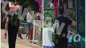 MIHAI ALBU, cu o puştoaică în braţe! Pe cine strânge la piept creatorul de pantofi