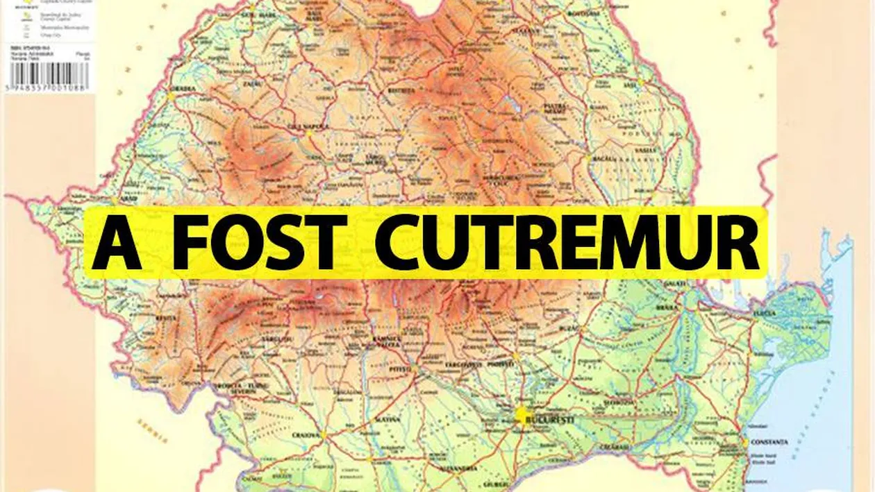 Cutremur puternic azi-noapte, la 01:44. În ce orașe din România s-a resimțit