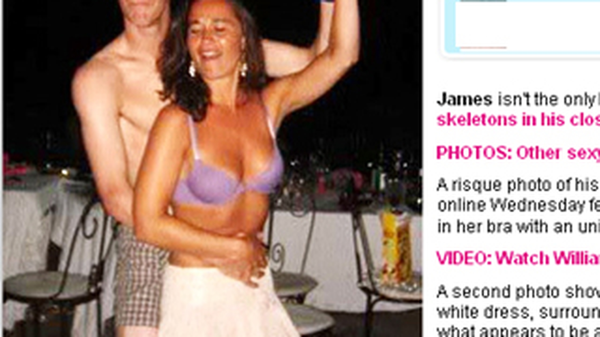 Pippa Middleton asa cum multi si-ar fi dorit sa o vada! Bronzata, doar in sutien