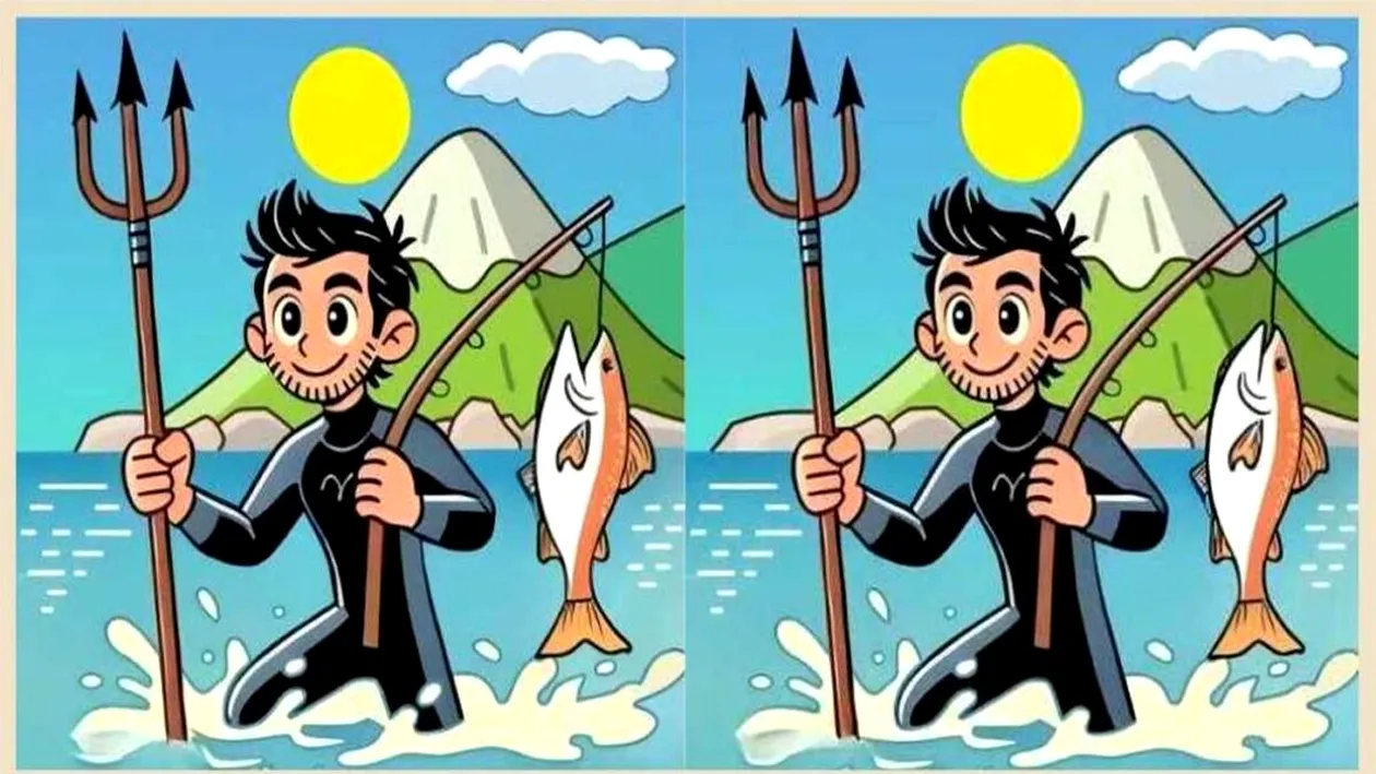 Test de logică | Identificați toate cele 3 diferențe dintre aceste două fotografii!