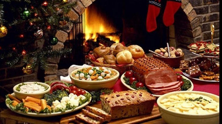 Masă îmbelșugată de Crăciun