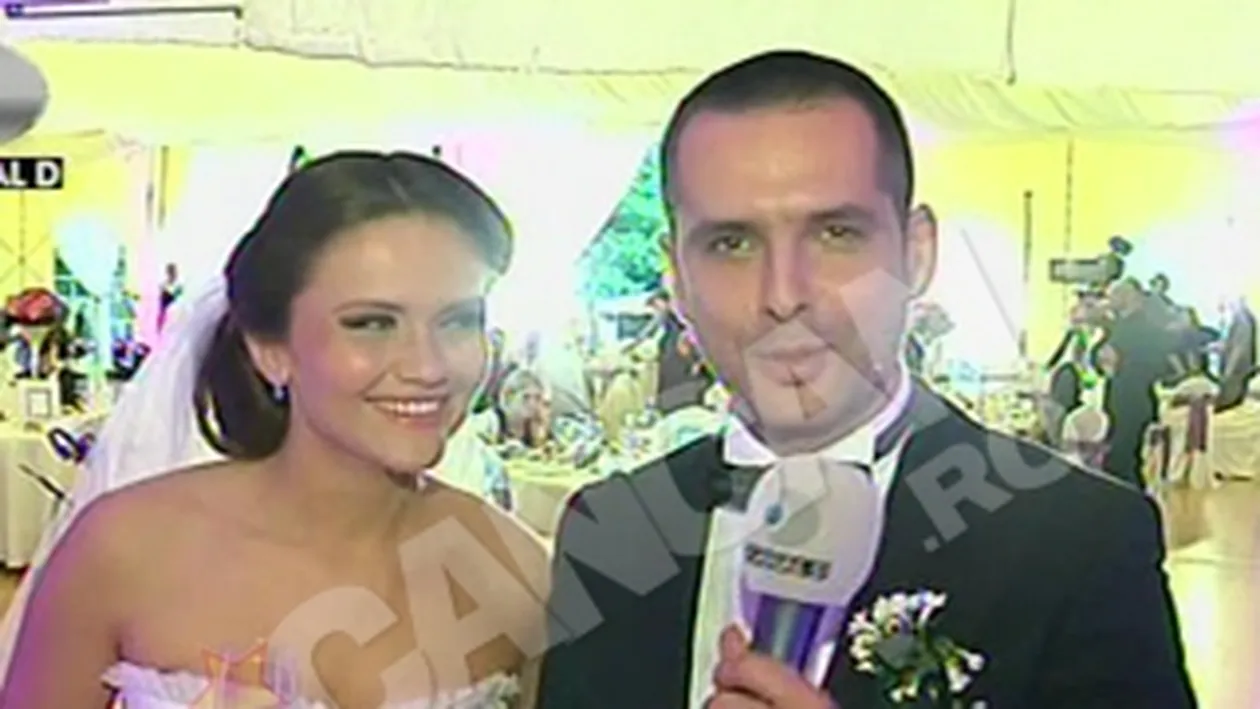 VIDEO Madalin Ionescu si-a facut  nunta emisiune! Pe Cristina o iubesc de mor! VEZI AICI toti invitatii