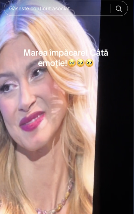 Andreea Bălan și tatăl ei s-au împăcat! Ce i-a mărturisit Săndel Bălan, în fața tuturor de la Sala Palatului