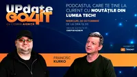 Se lansează „Update Go4it” #6 cu invitatul Francisc Kurko: AI-ul este doar o bulă