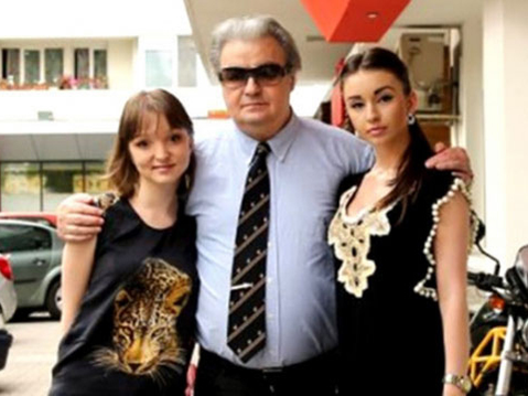 Vadim Tudor și fiicele sale