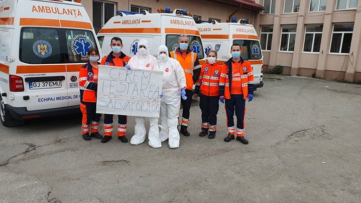 Medicii de la SAJ Dolj, apel disperat: ”Cerem testarea salvatorilor!”