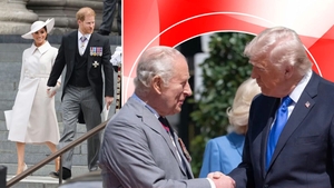 Meghan Markle și Prințul Harry, în stare post-traumatică după imaginile cu Charles și Trump din timpul vizitei Regelui în SUA