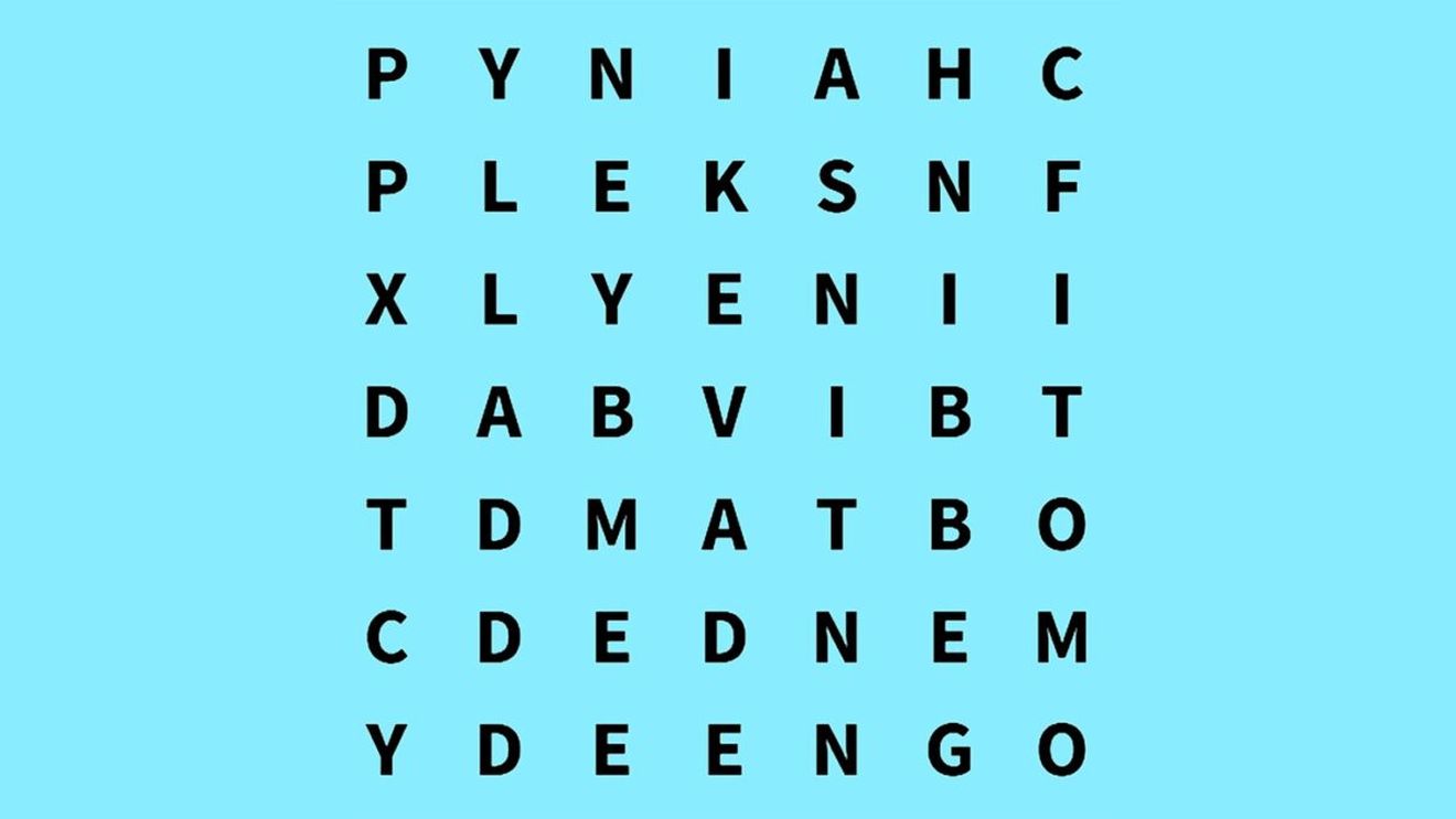 Test de inteligență | Identificați cuvântul "MAX" în maximum 6 secunde!