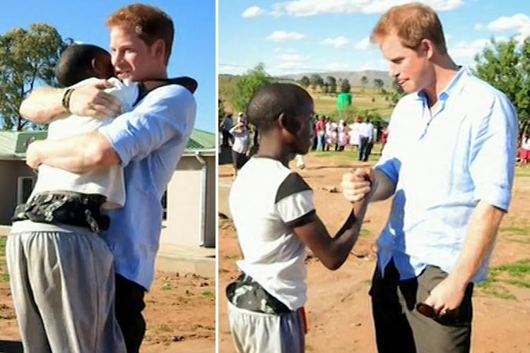 Băiețelul orfan pe care Prințul Harry l-a ”adoptat” în 2004 a fost invitat de onoare la nunta lui