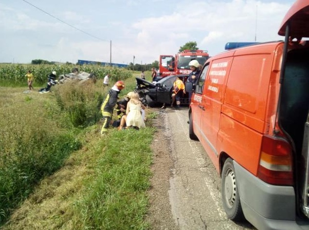 Accident grav în Suceava după ce două mașini s-au ciocnit! Sursa foto: monitorulsv.ro