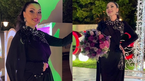 Nu o mai recunoști pe Medana! Soția lui Alin Oprea a slăbit 11 kilograme și a uimit pe toată lumea de la prezentarea colecției Soniei Trifan