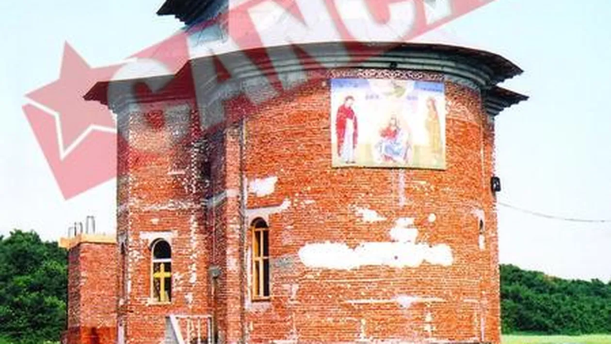 Chipul Mantuitorului, in albia unui rau din Ionesti