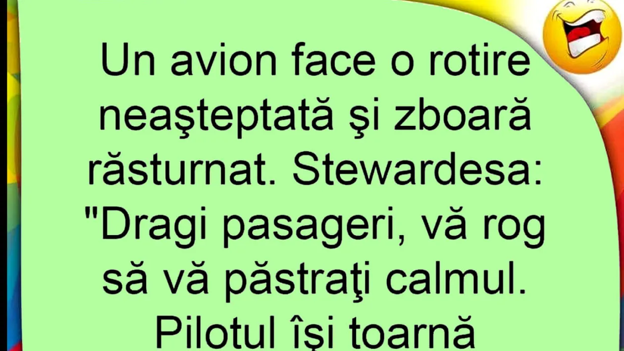 BANC | Dragi pasageri, vă rog să vă păstrați calmul!