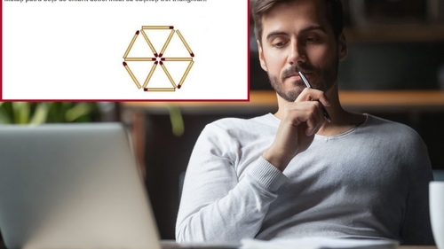 Dacă ştii să faci acest test cu beţe de chibrit, ai IQ-ul peste medie! Ai voie să muţi de 3 ori