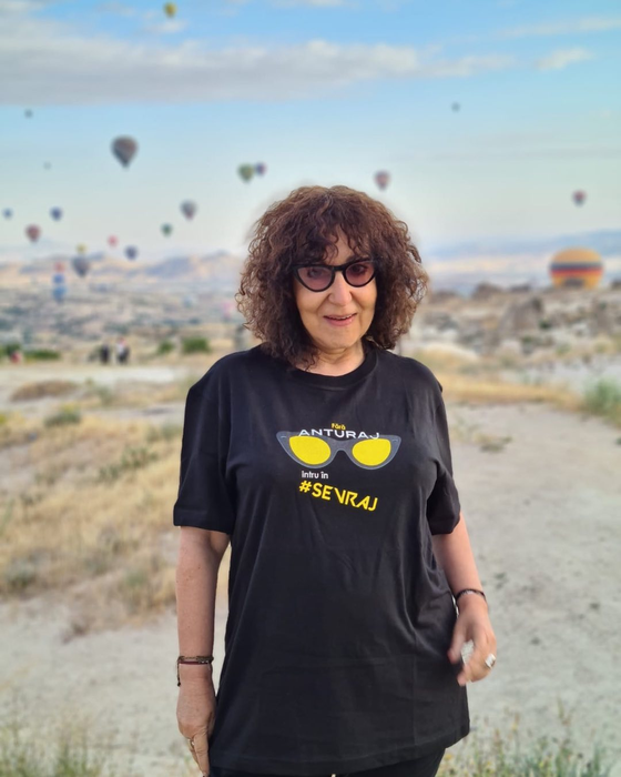 Mona Segall este foarte încântată de colaborarea cu Mihai Bendeac/ Sursa foto: Instagram