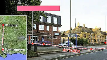 Risipa uluitoare a politistilor englezi! 1.000 lireca sa plimbe un detinut 55 m