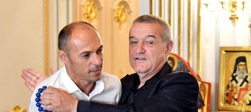 Bogdan Andone, alături de Gigi Becali