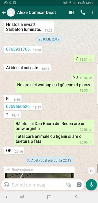 Comisarul Alexe, care s-a ocupat de cazul Caracal, a fost destituit din Poliție