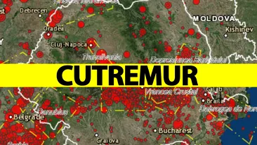 Cutremur mare în România! Seismul a avut loc azi după-amiază, la ora 12:49