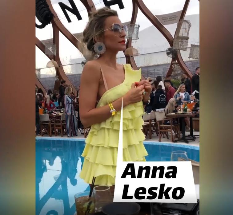 Anna Lesko, la un pas de “viol” la NUBA Mamaia!
