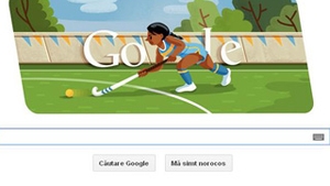 Google sarbatoreste miercuri proba hocheiului pe iarba de la JO 2012