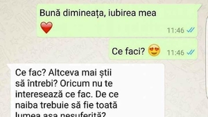 Bancul începutului de săptămână | "Bună dimineața, iubirea mea! Ce faci?"