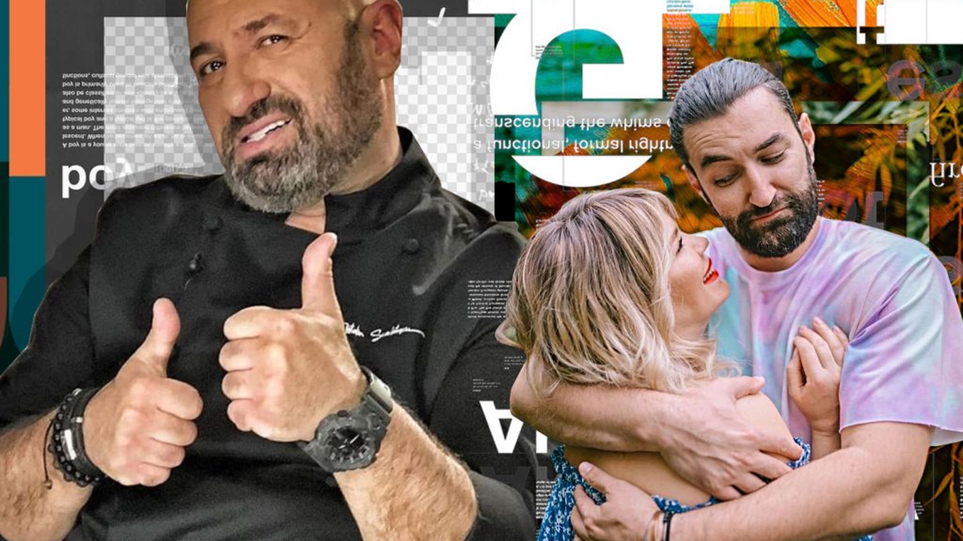 Chef Scărlătescu își asumă rolul de “tată” pentru fetița lui Smiley&Gina. “O să gătesc biscuiți cu mere”
