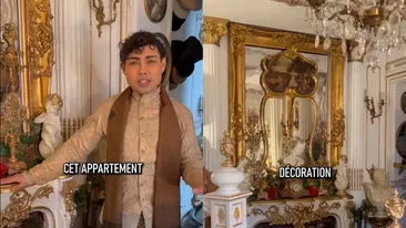 Bărbatul din Paris care a uimit internetul cu apartamentul său. Cum și-a făcut casa să semene cu un muzeu