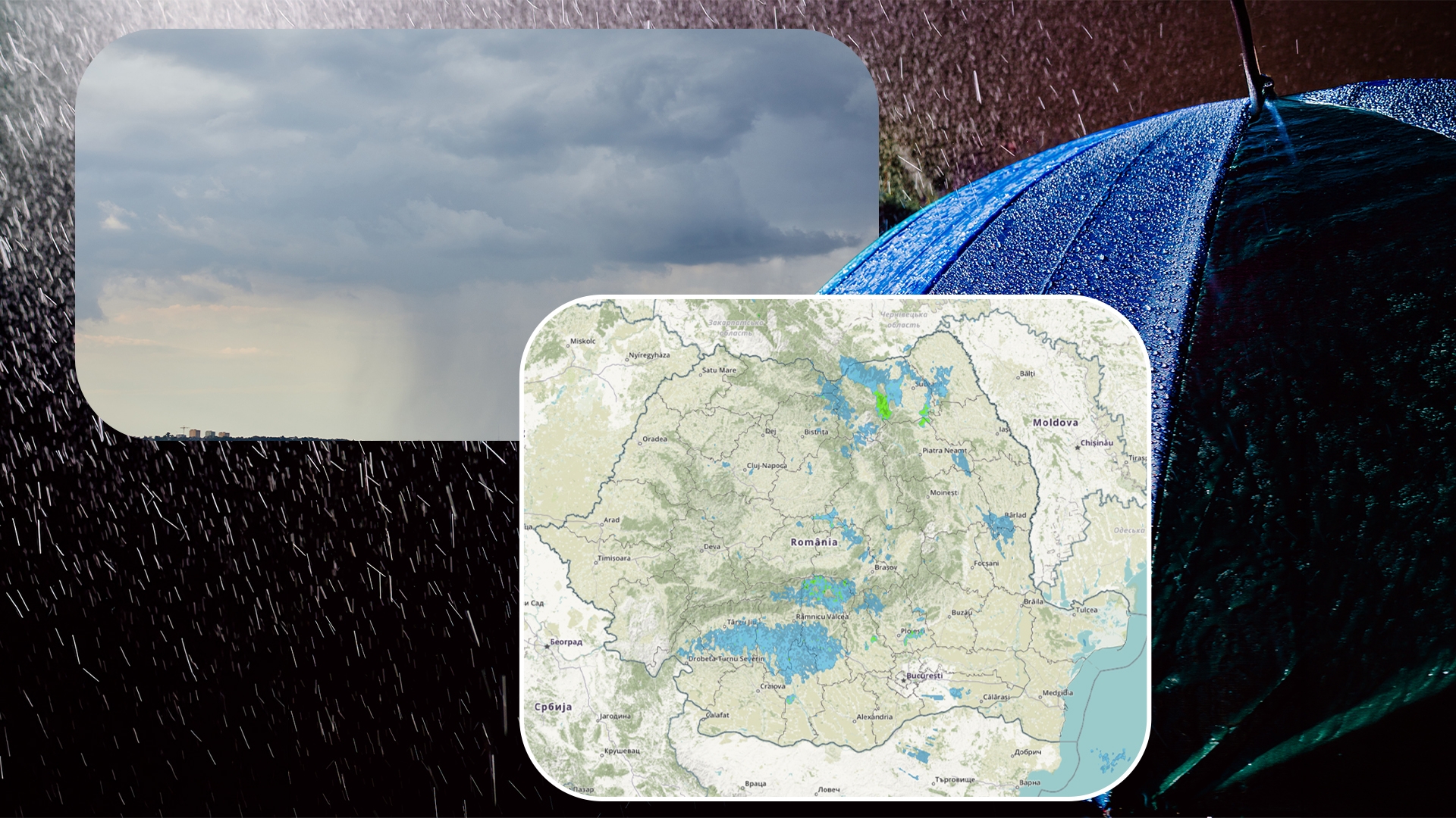 ANM a modificat prognoza meteo! Avertizare de ploi și vijelii în România: ce zone sunt vizate