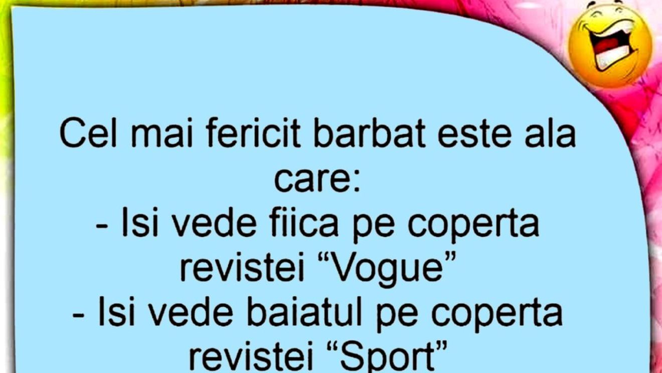 BANCUL ZILEI | Definiția celui mai fericit bărbat
