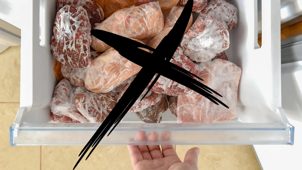 Cele 9 alimente care nu trebuie ținute în congelator, sub nicio formă