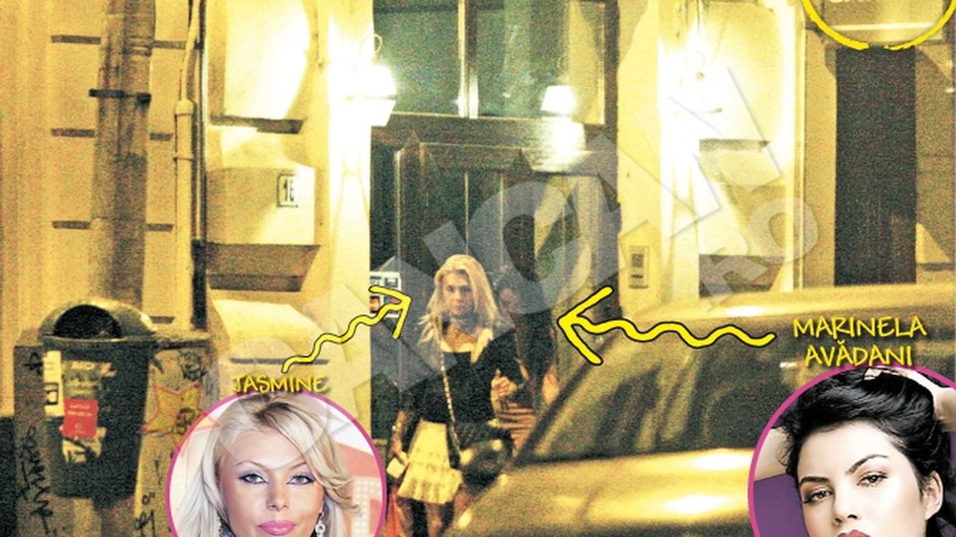 Jasmine si Marinela Avadani au pus-o... de-o combinatie dubioasa! Distractii nocturne la hotel cu niste bogatani!