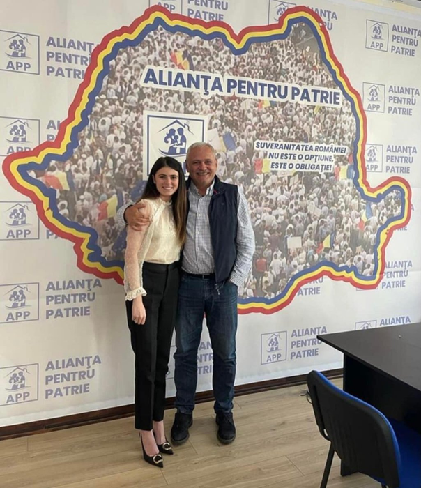 Oana Leonte, alături de Liviu Dragnea