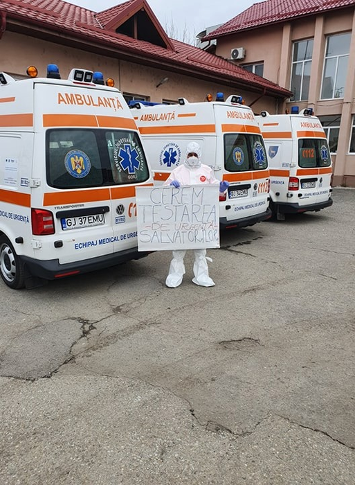 Medicii de la SAJ Dolj, apel disperat: ”Cerem testarea salvatorilor!”
