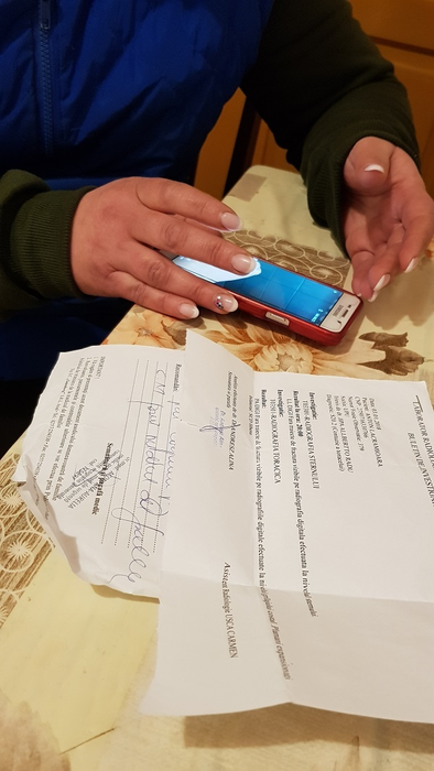 Femeia se teme pentru viaţa ei