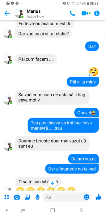 ”Discuțiile” intime 
dintre Marius Elisei și transsexualul Delia Rexha