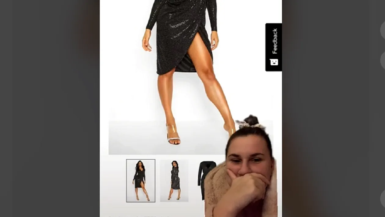Ce a pățit o femeie care și-a comandat o rochie sexy de pe un site! Imaginea a ajuns virală pe internet