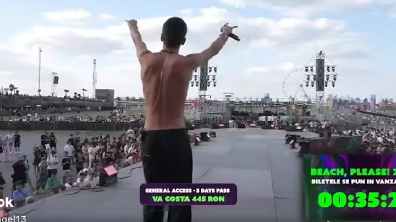 Mesaje puternice privind consumul de droguri și violența împotriva femeilor, lansate de pe scena Beach Please de Cojo