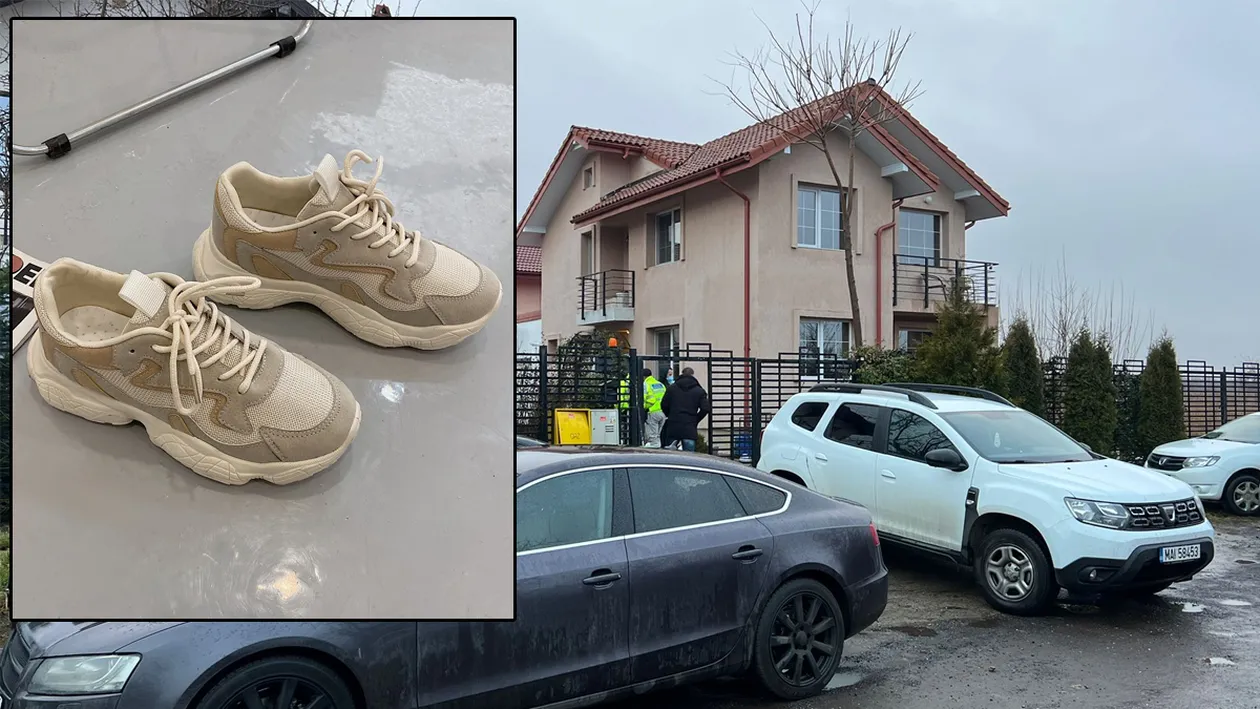 Răsturnare de situație în cazul dublei crime din Iași! Cui aparțin adidașii abandonați la locul crimei?