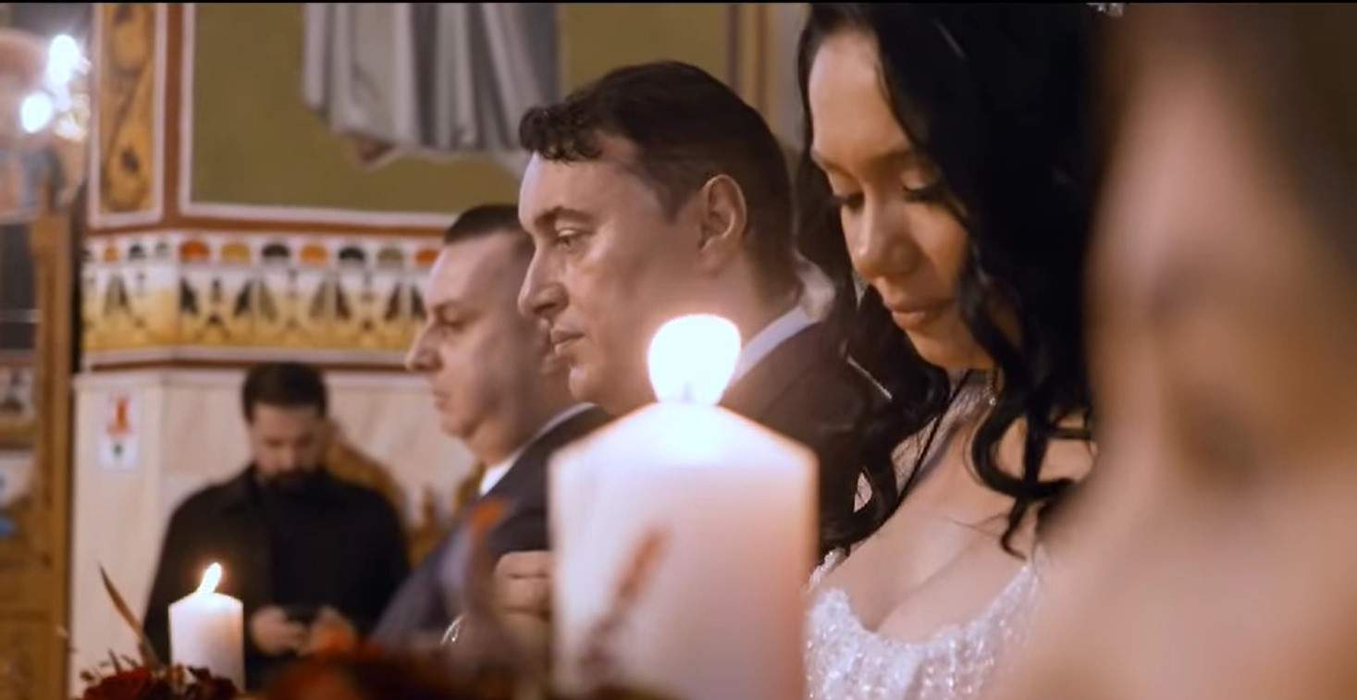 Marian Mexicanu și soția lui au avut parte de o nuntă de vis. Foto: captură Antena Stars