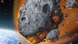 Terra, invadata de obiecte din spatiu! Un asteroid  se apropie de planeta noastra!