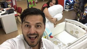Liviu Vărciu, ultimele pregătiri pentru naşterea fetiţei sale. A luat-o pe fiica lui Carmina şi...