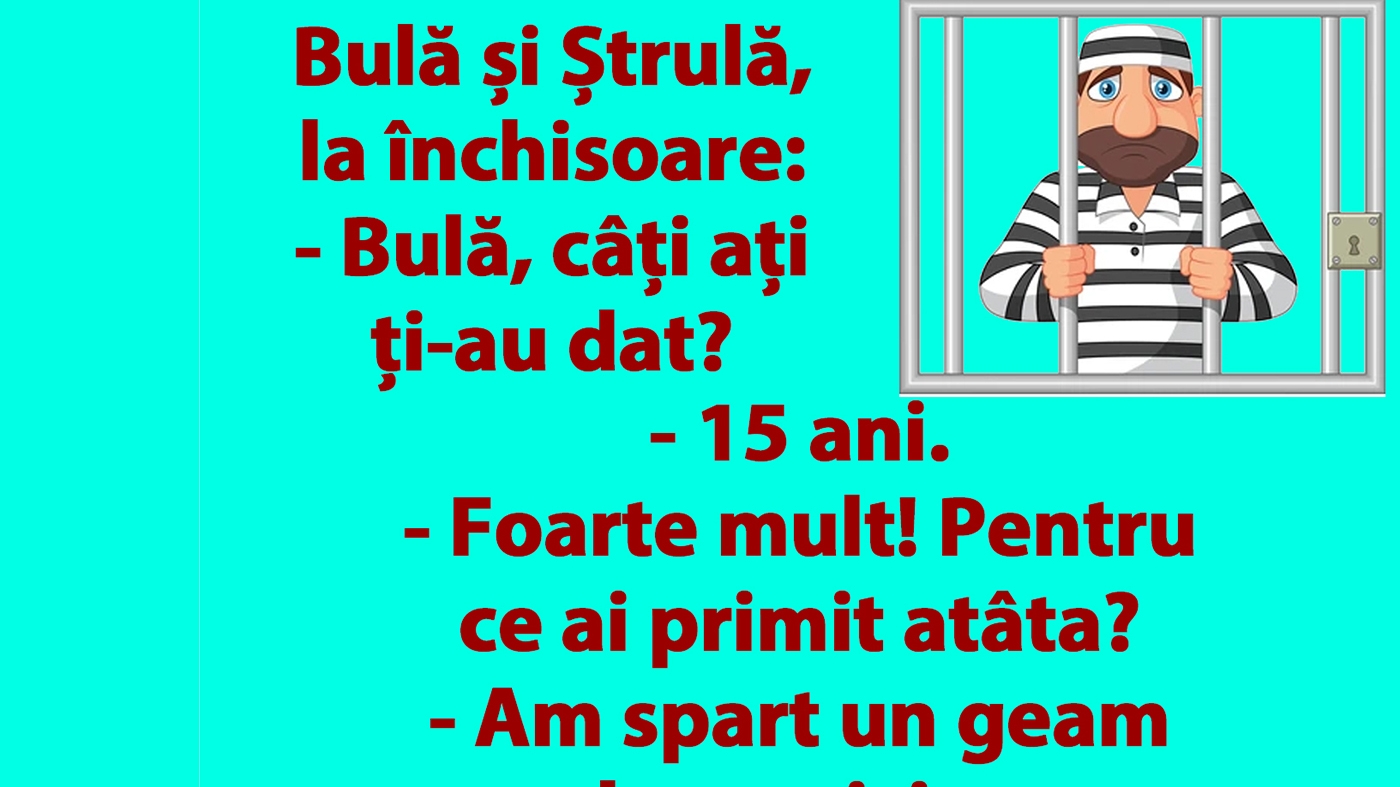 BANC | Bulă și Ștrulă, la închisoare: "Câți ani ți-au dat?"