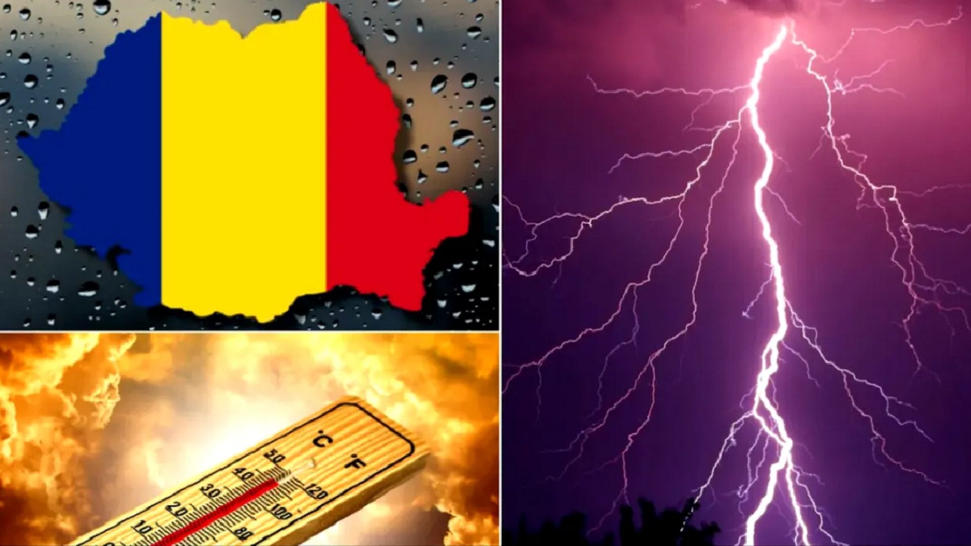 România, lovită de ploi după temperaturi de 33 de grade. Ce anunță meteorologii