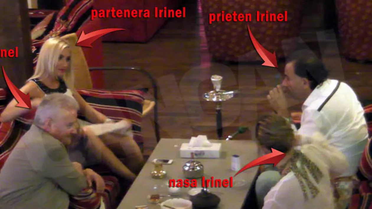 In timp ce Monica Gabor ateriza in tara, Irinel Columbeanu se lasa cucerit de o blonda care ii arata lenjeria intima!