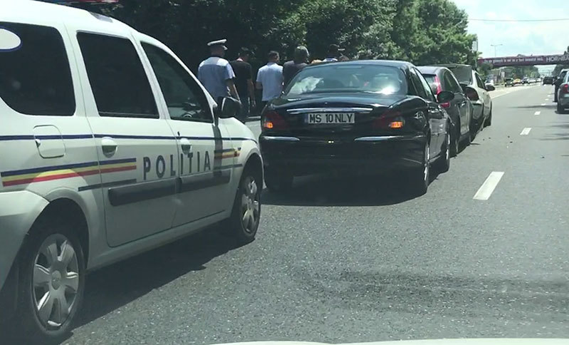 Accident pe DN 1, între Corbeanca şi Aeroportul Otopeni. Trei maşini au fost implicate