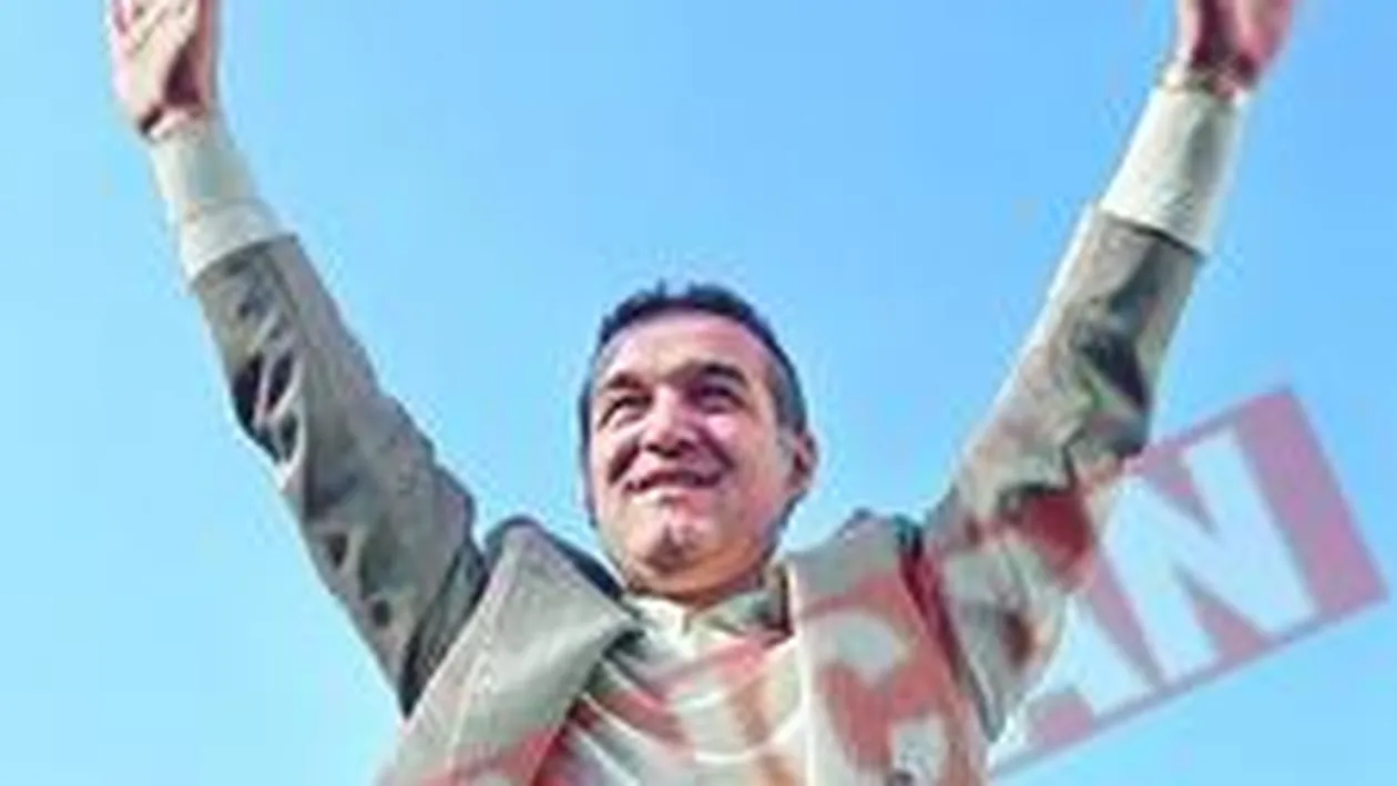 Gigi Becali era al dracului de mic